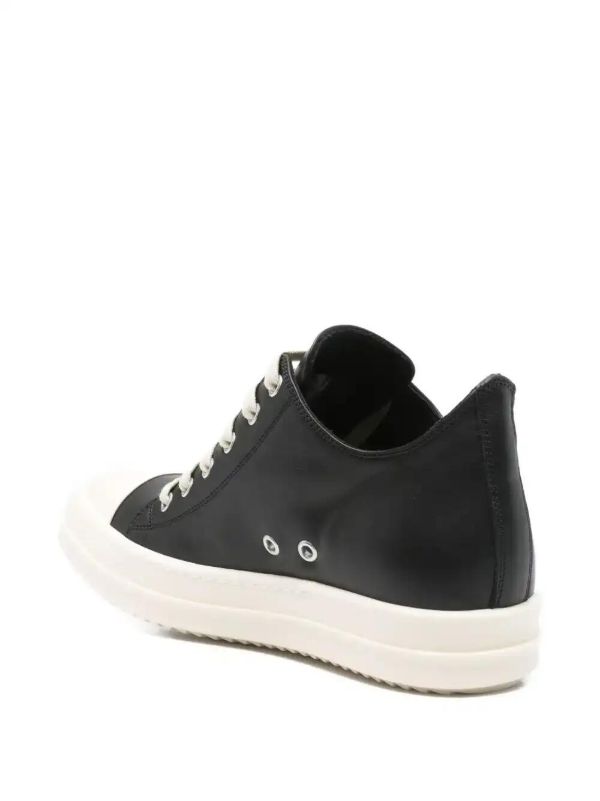 Browns Rick Owens Leather Lace-up Sneakers | Browns Sneakers