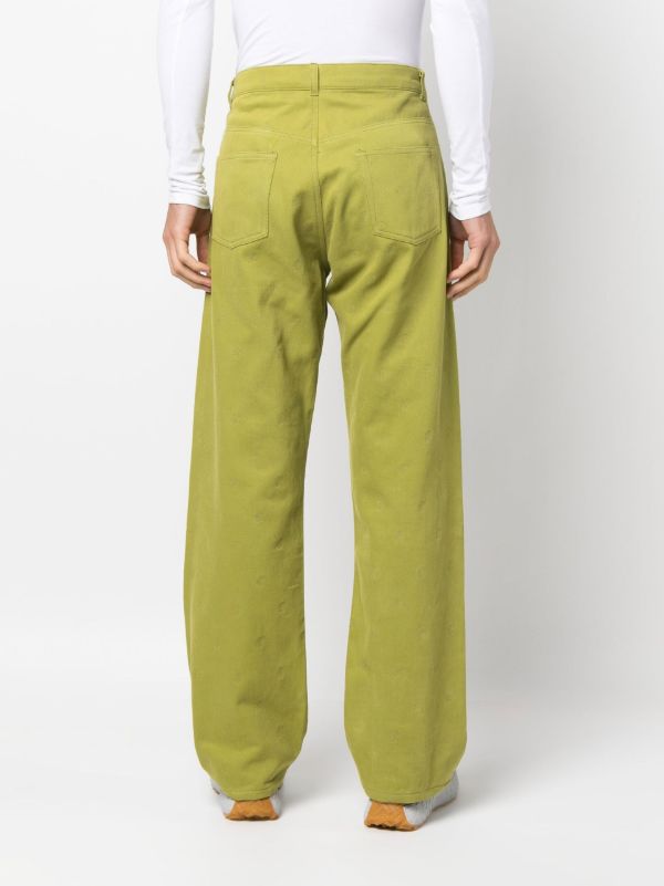 Browns Robyn Lynch Green Eire Embroidered Jeans | Browns Regular & Straight-Leg Jeans