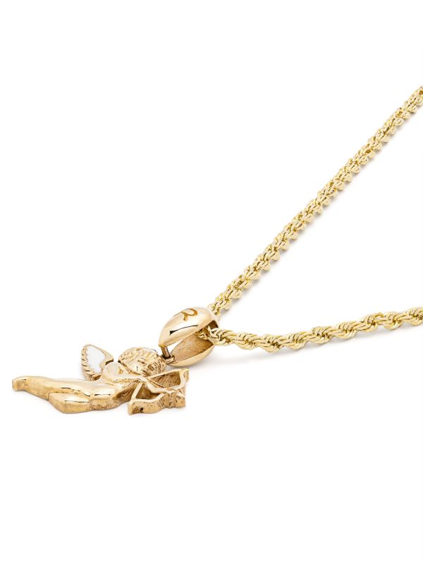 Browns Roses Metals 14K Yellow Gold Shooter Pendant Necklace | Browns Fine Necklaces