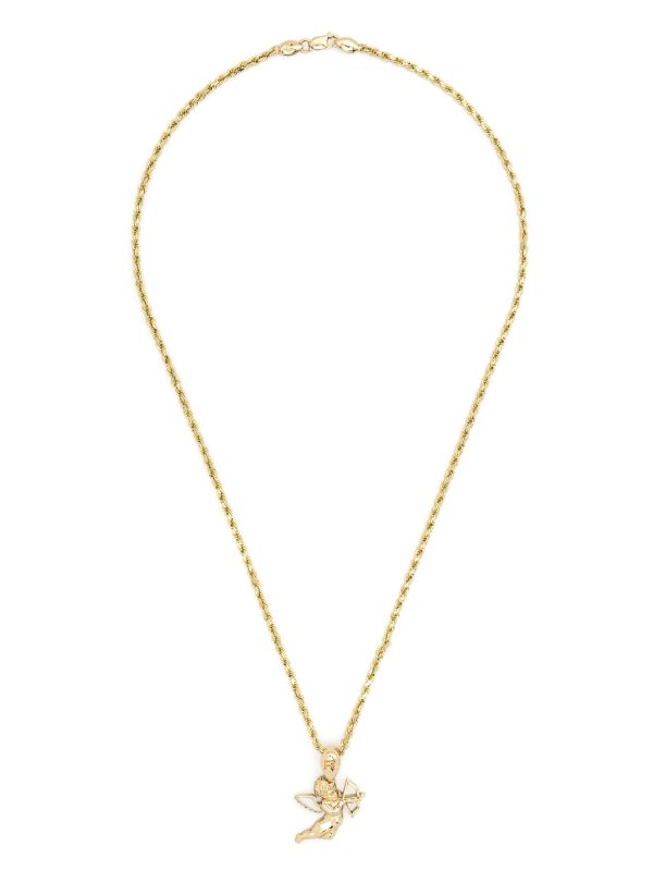 browns Roses Metals 14K Yellow Gold Shooter Pendant Necklace | Browns Fine Necklaces