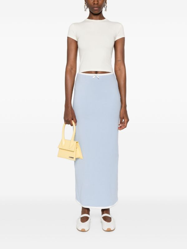 Browns Rowen Rose Floral-appliqué Maxi Skirt | Browns Straight Skirts