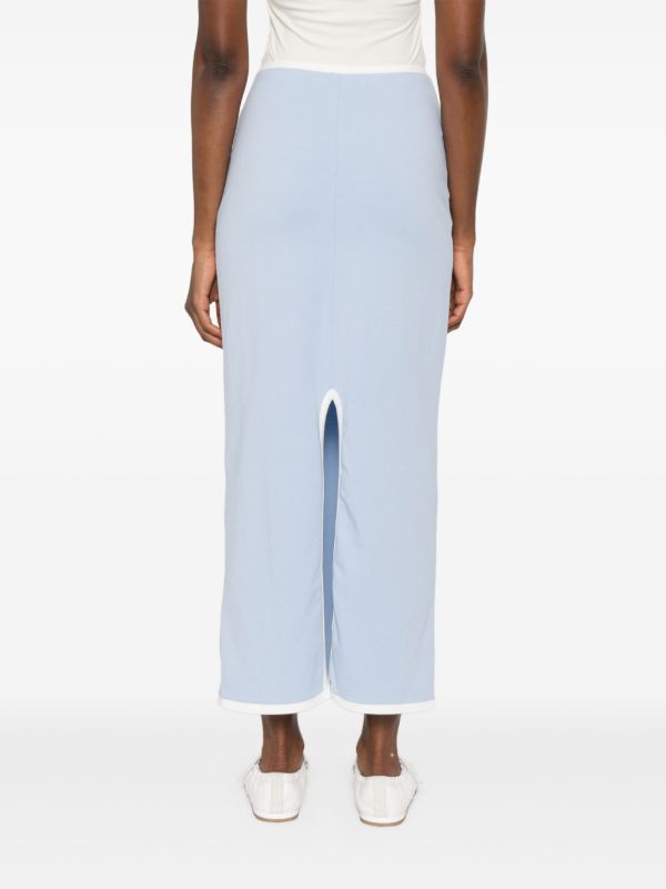 Browns Rowen Rose Floral-appliqué Maxi Skirt | Browns Straight Skirts