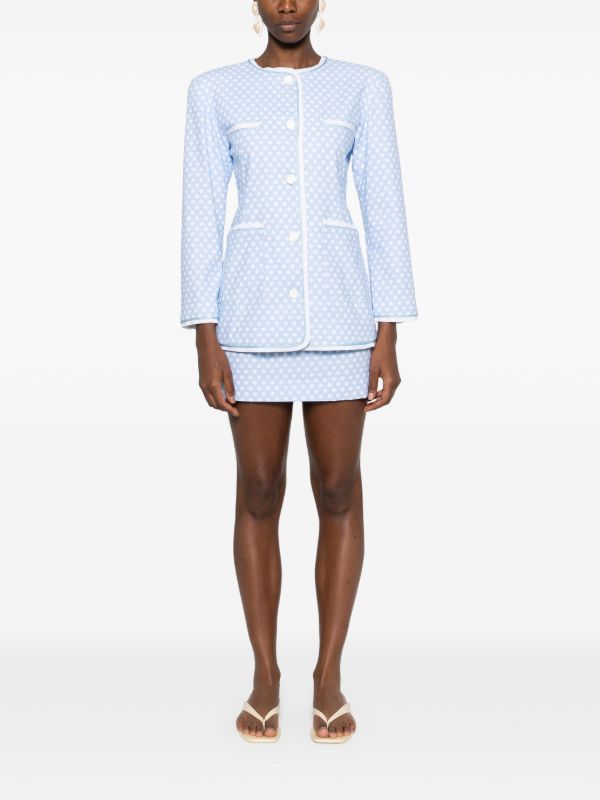 Browns Rowen Rose Polka-dot Jacket | Browns Fitted Jackets