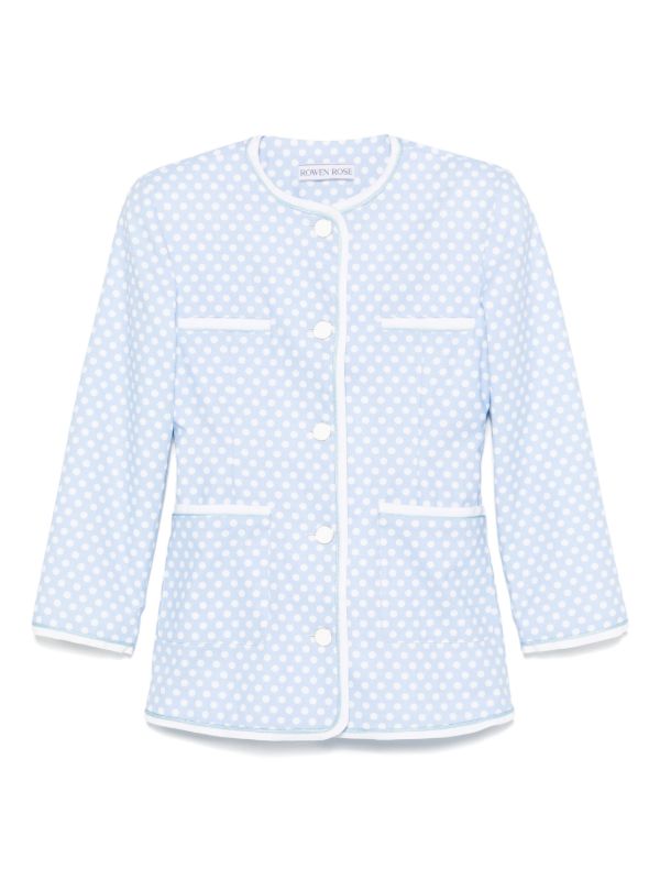 browns Rowen Rose polka-dot jacket | Browns Fitted Jackets