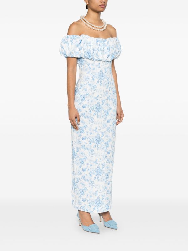 Browns Rowen Rose Rose-print Maxi Dress | Browns Day Dresses