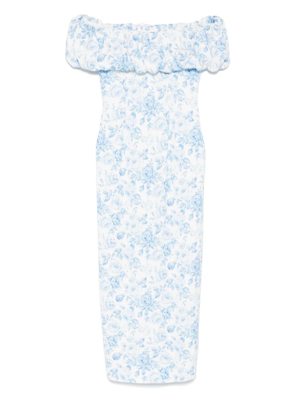 browns Rowen Rose rose-print maxi dress | Browns Day Dresses
