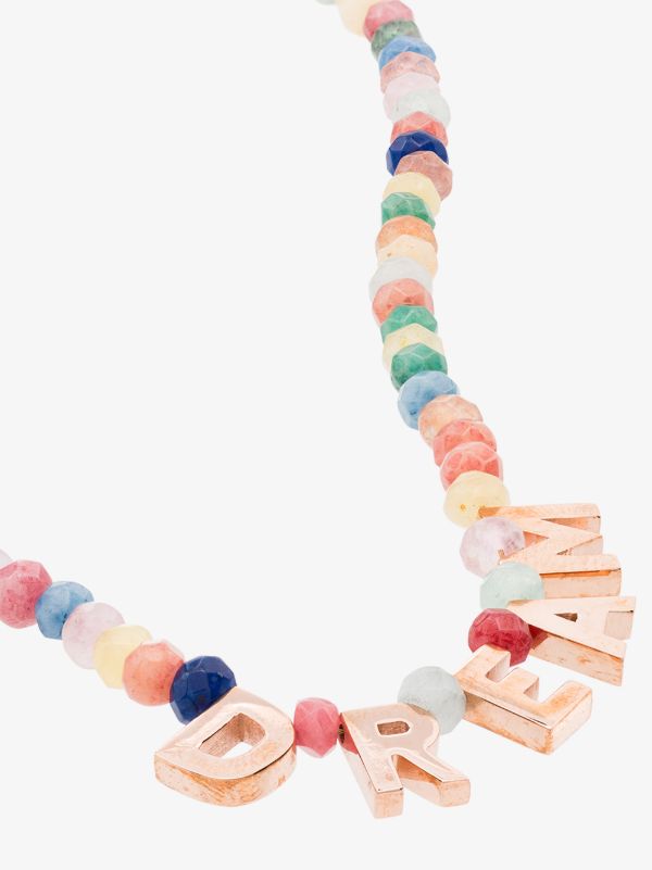 Browns Roxanne First 14K Rose Gold Dream Jade Necklace | Browns Necklaces