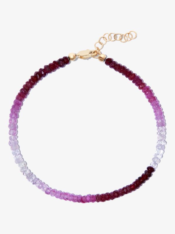 browns Roxanne First 9K Yellow Gold Rocky Ruby Bracelet | Browns Fine Bracelets