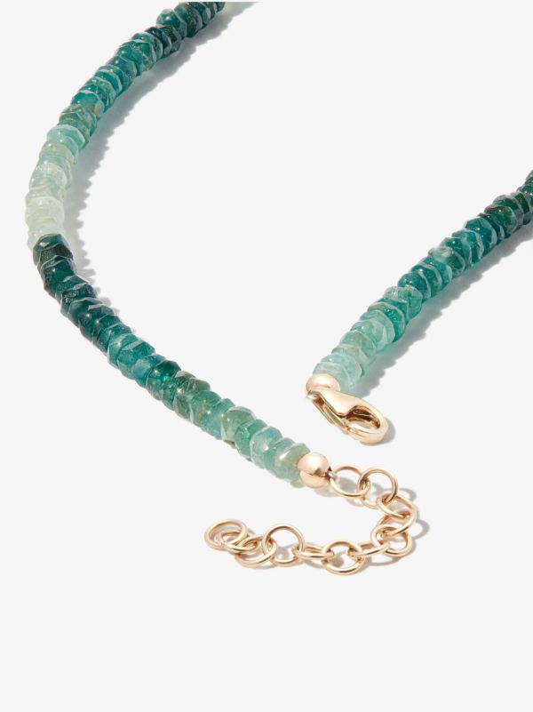 Browns Roxanne First 9K Yellow Gold Starbound Grandidierite Necklace | Browns Fine Necklaces