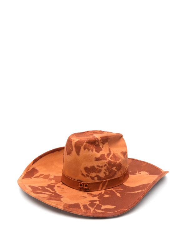 browns Ruslan Baginskiy Acid Tie Dye cowboy hat | Browns Hats
