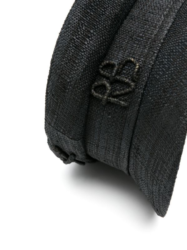 Browns Ruslan Baginskiy Black Ruslan Straw Baker Boy Hat | Browns Hats