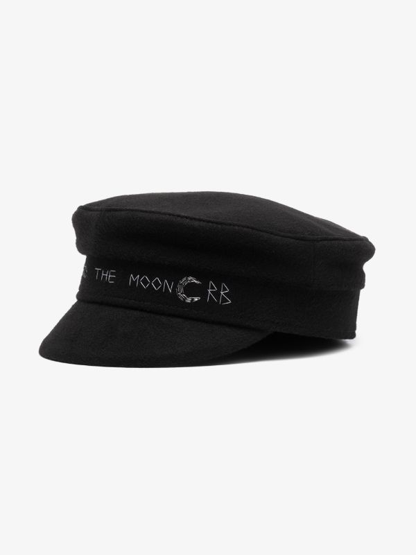 Browns Ruslan Baginskiy Black To The Moon Baker Boy Hat | Browns Hats