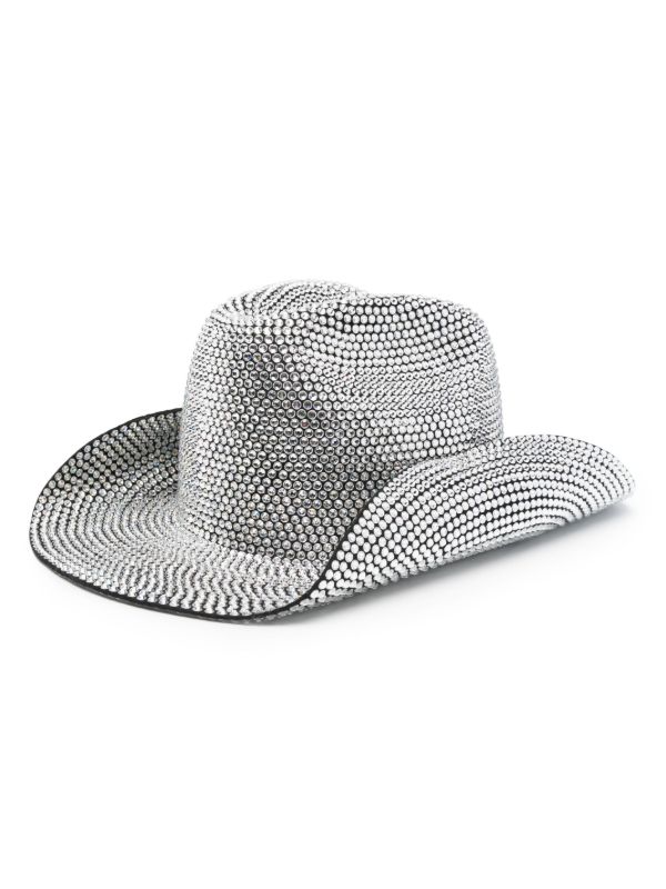 browns Ruslan Baginskiy Crystal-Embellished Cowboy Hat | Browns Hats