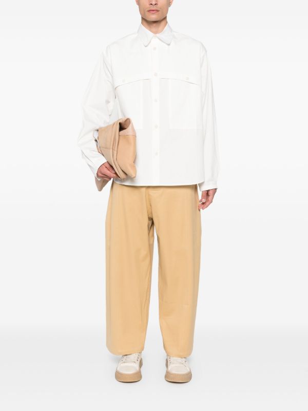 Browns SAGE NATION Neutral Wide-Leg Trousers | Browns Wide Leg Pants