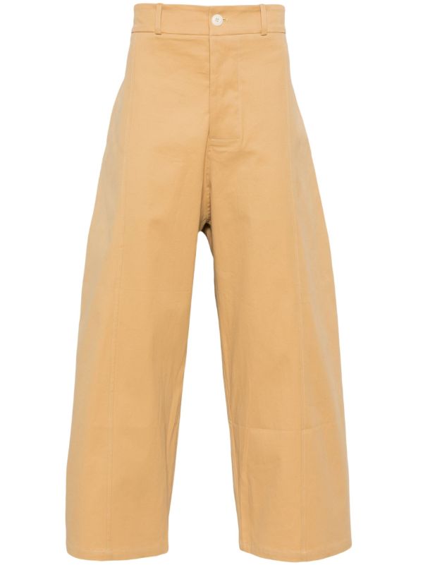 browns SAGE NATION Neutral Wide-Leg Trousers | Browns Wide Leg Pants