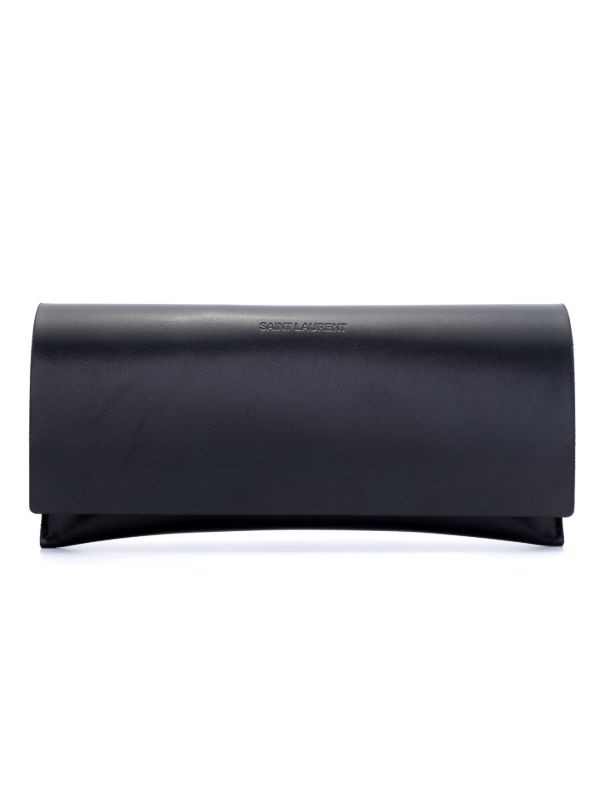 Browns Saint Laurent Eyewear Black Blaze Oversize-Frame Sunglasses | Browns Sunglasses