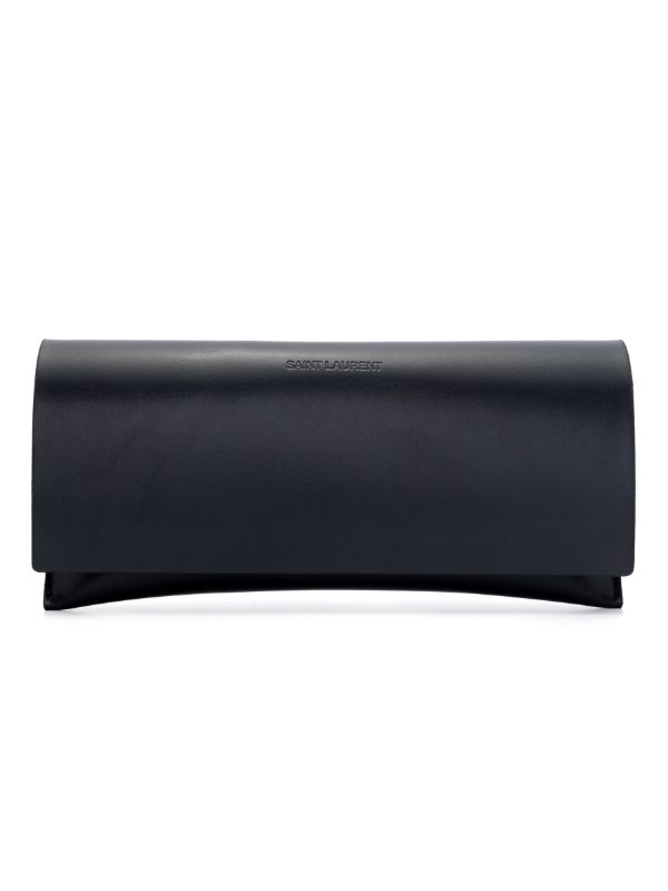 Browns Saint Laurent Eyewear Black Blaze Square-frame Sunglasses | Browns Sunglasses