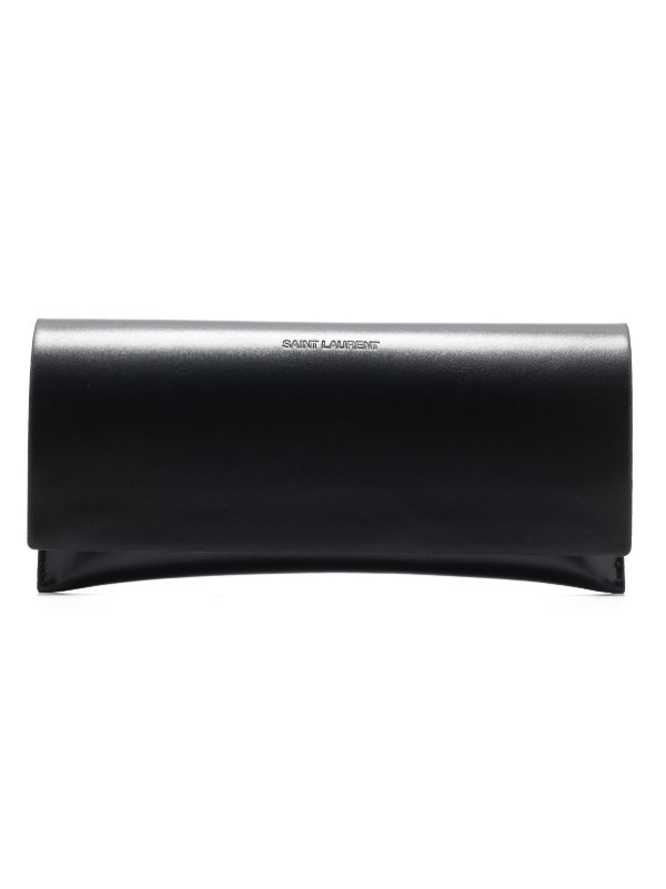 Browns Saint Laurent Eyewear Black Carolyn Pilot-Frame Sunglasses | Browns Sunglasses