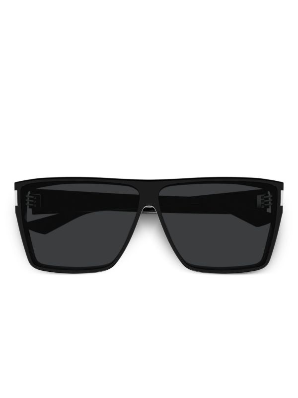 browns Saint Laurent Eyewear Black SL 756 Sunglasses | Browns Sunglasses