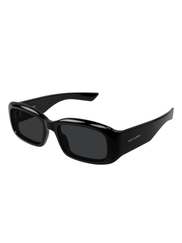 Browns Saint Laurent Eyewear Black SL 809 Sunglasses | Browns Sunglasses