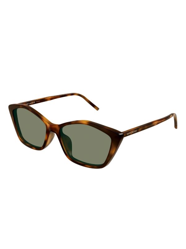 Browns Saint Laurent Eyewear Brown SL 775 Sunglasses | Browns Sunglasses