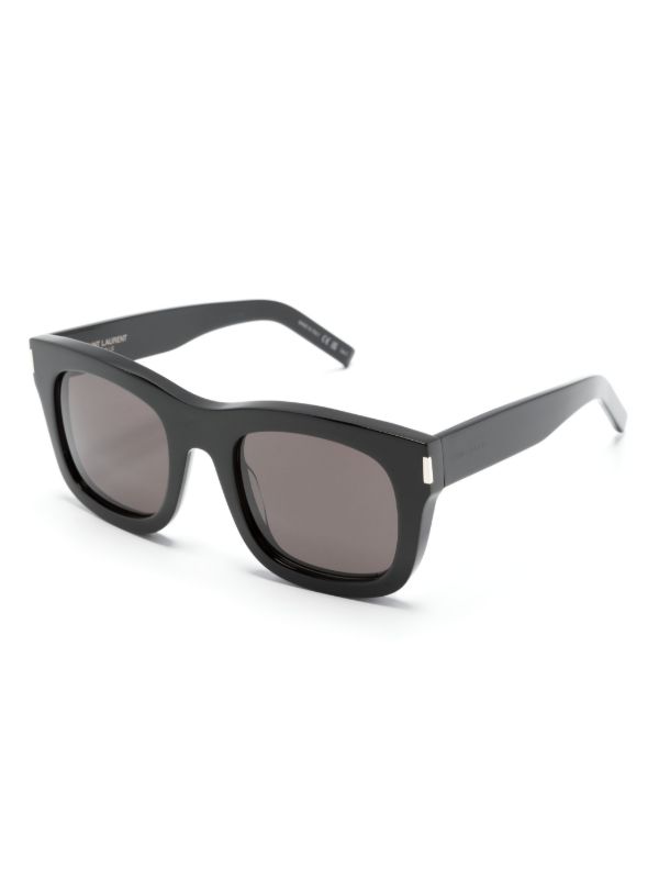 Browns Saint Laurent Eyewear Monceau Square-frame Sunglasses | Browns Sunglasses