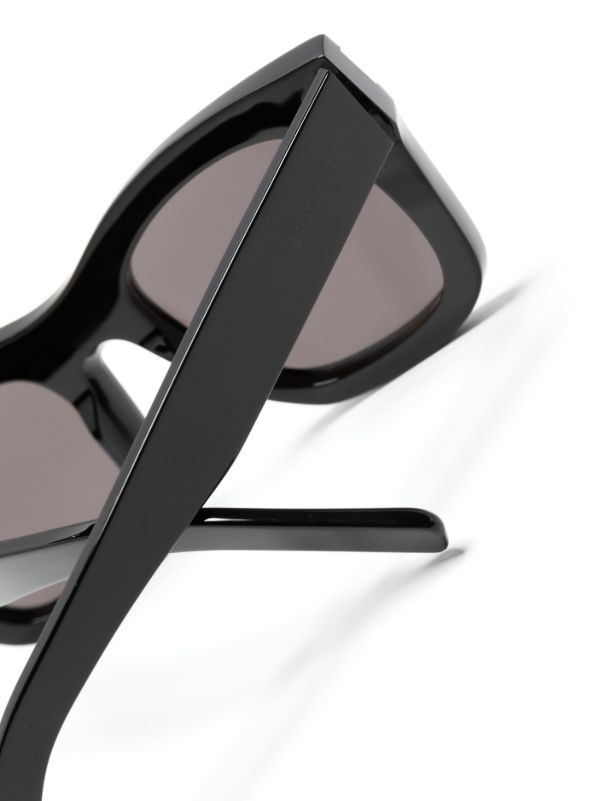 Browns Saint Laurent Eyewear Monceau Square-frame Sunglasses | Browns Sunglasses