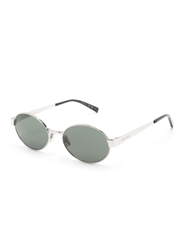Browns Saint Laurent Eyewear Oval-frame Sunglasses | Browns Sunglasses