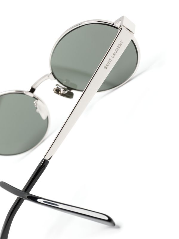 Browns Saint Laurent Eyewear Oval-frame Sunglasses | Browns Sunglasses