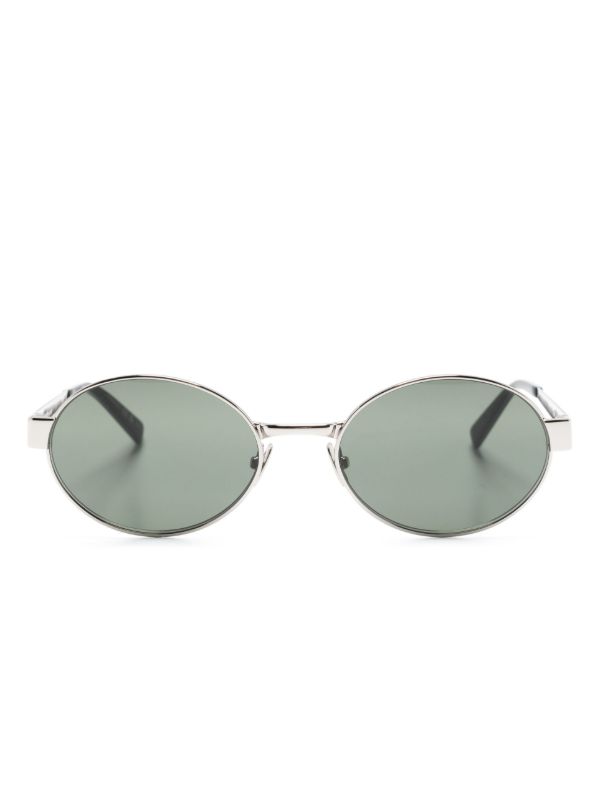 browns Saint Laurent Eyewear oval-frame sunglasses | Browns Sunglasses