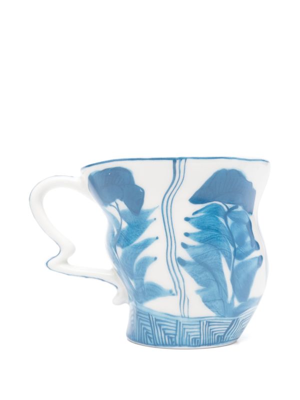 Browns Seletti Classics On Acid Porcelain Mug (Set Of Four) | Browns Cups & Tea Sets