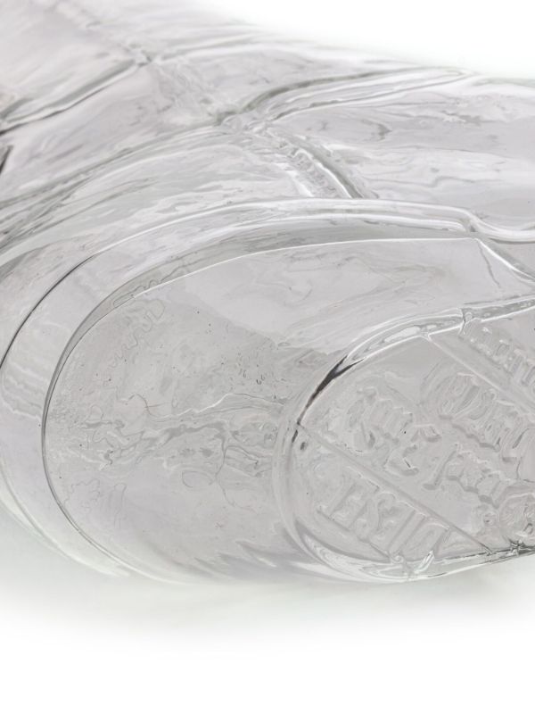 Browns Seletti Clear Crystal Cowboy Boot Vase | Browns Vases