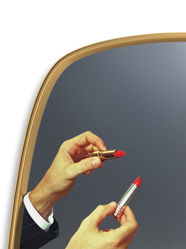 Browns Seletti Gold Lipsticks Mirror | Browns Decorative Objects