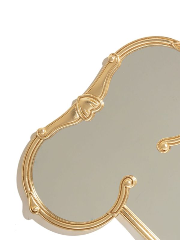 Browns Seletti Gold-Tone Liberty Wood Mirror | Browns Mirrors