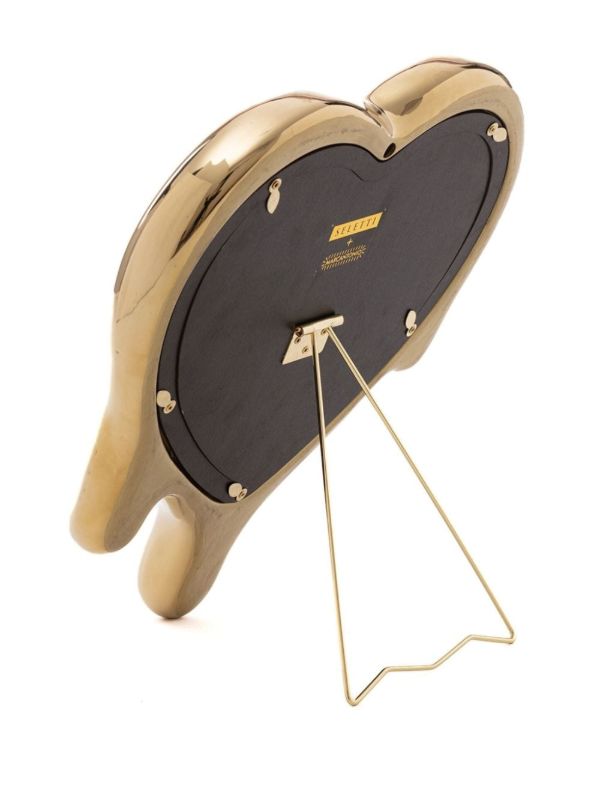 Browns Seletti Gold-Tone Melted Heart Photo Frame | Browns Picture & Photo Frames