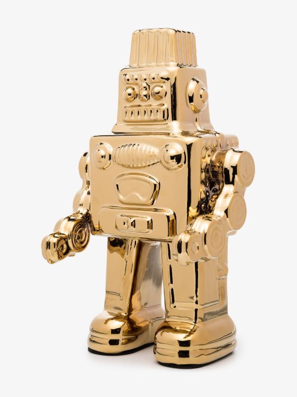 Browns Seletti Gold-tone Memorabilia My Robot Ornament | Browns Decorative Objects