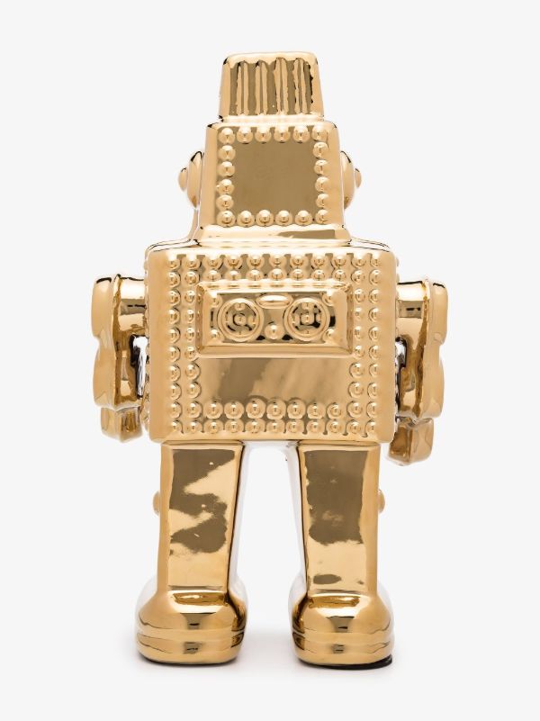 Browns Seletti Gold-tone Memorabilia My Robot Ornament | Browns Decorative Objects