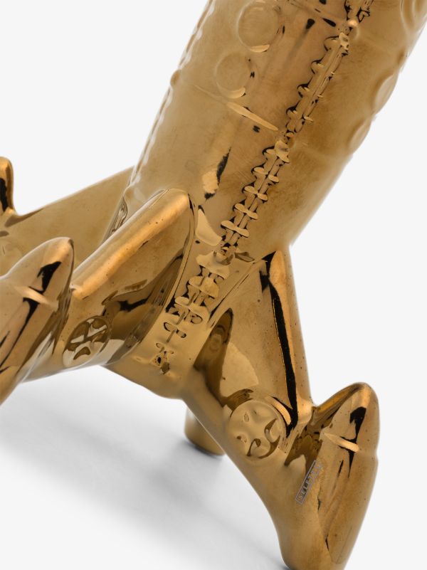 Browns Seletti Gold Tone Memorabilia My Spaceship Porcelain Ornament | Browns Decorative Objects
