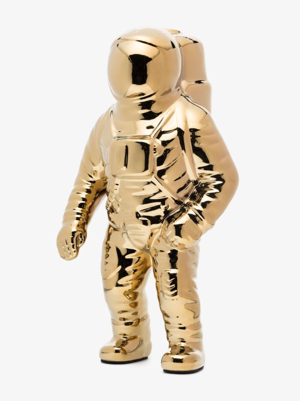 Browns Seletti Gold Tone Starman Porcelain Bud Vase | Browns Vases