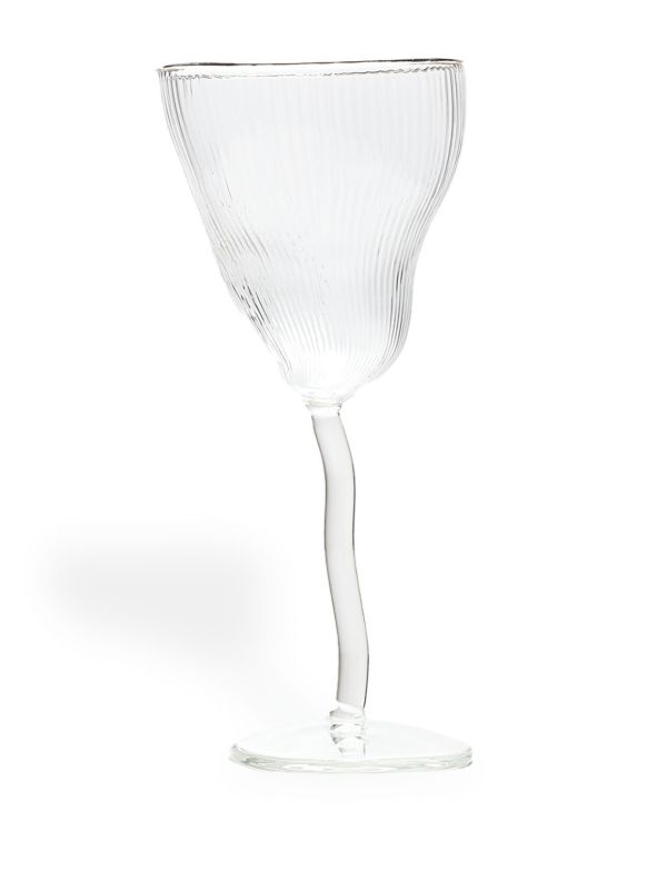 browns Seletti Neutral Classic on Acid NYE wine glass | Browns Glassware