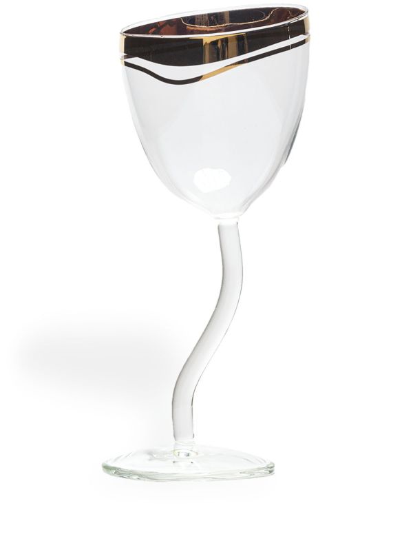 browns Seletti Neutral Classic on Acid Regal wine glass | Browns Glassware