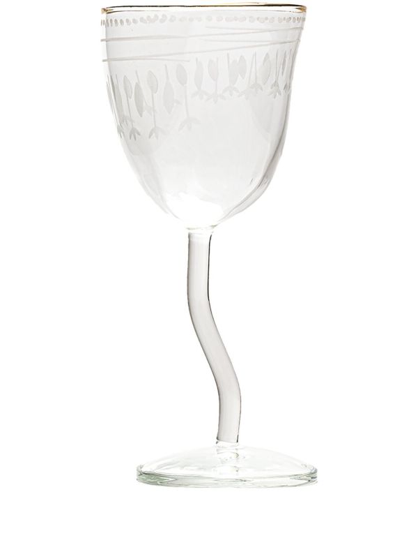 browns Seletti Neutral Classic on Acid Traditional wine glass | Browns Glassware