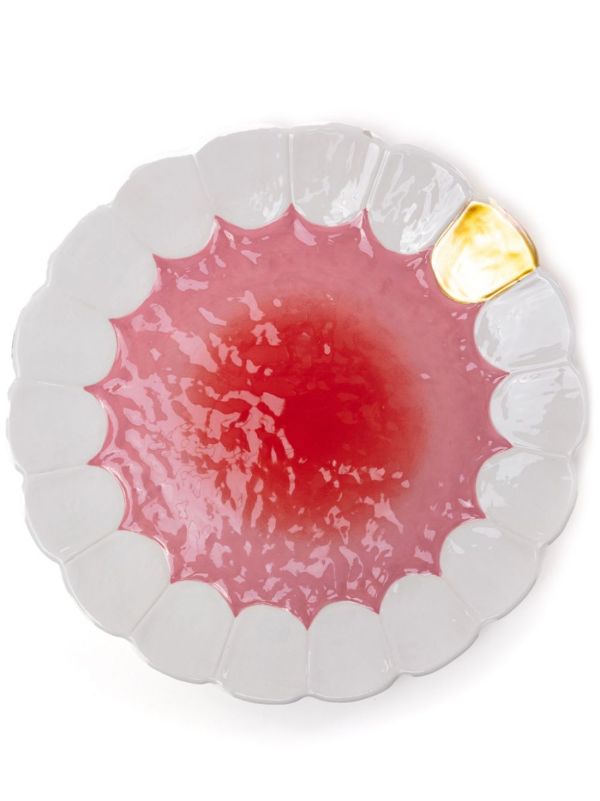 browns Seletti Pink Mouth Full Blow Bowl | Browns Plates & Bowls