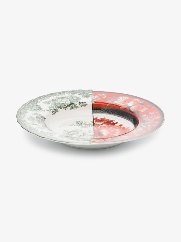 browns Seletti Red Cecilia Hybrid soup bowl | Browns Plates & Bowls