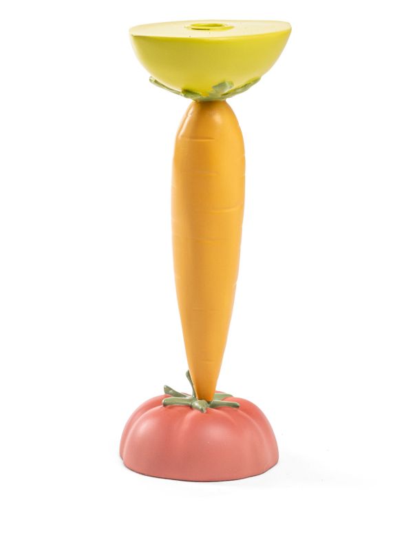 Browns Seletti Vitamin Carrot Candlestick (27cm) | Browns Candle Holders