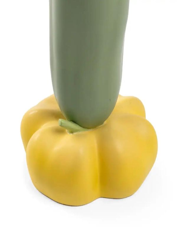 Browns Seletti Vitamin Cucumber Candle Holder (26.5cm) | Browns Candle Holders