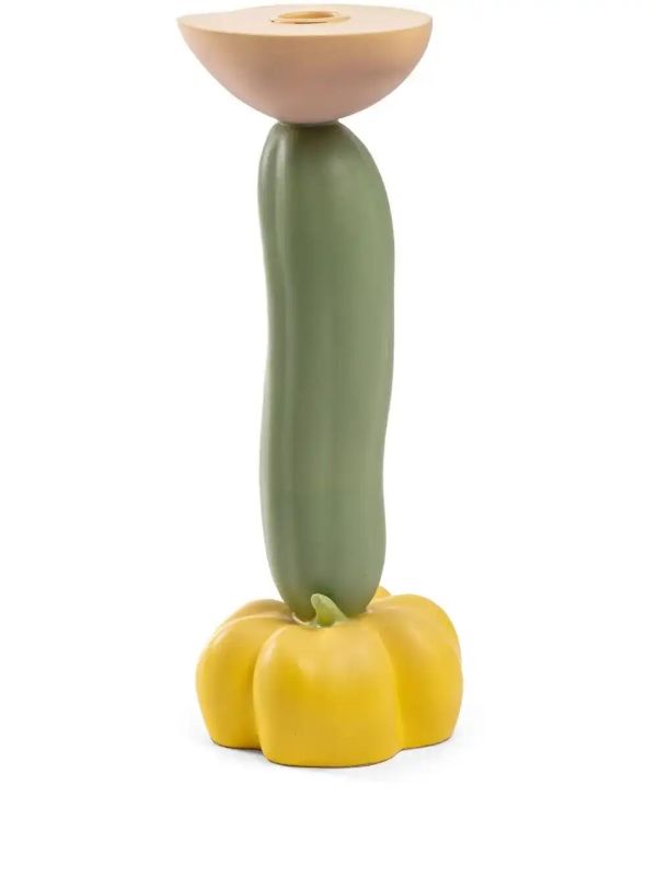 browns Seletti Vitamin Cucumber candle holder (26.5cm) | Browns Candle Holders