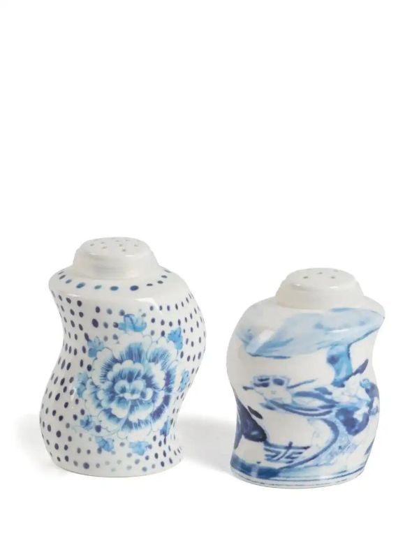 Browns Seletti White Classics On Acid Spice Shaker Set | Browns Kitchen Accessories