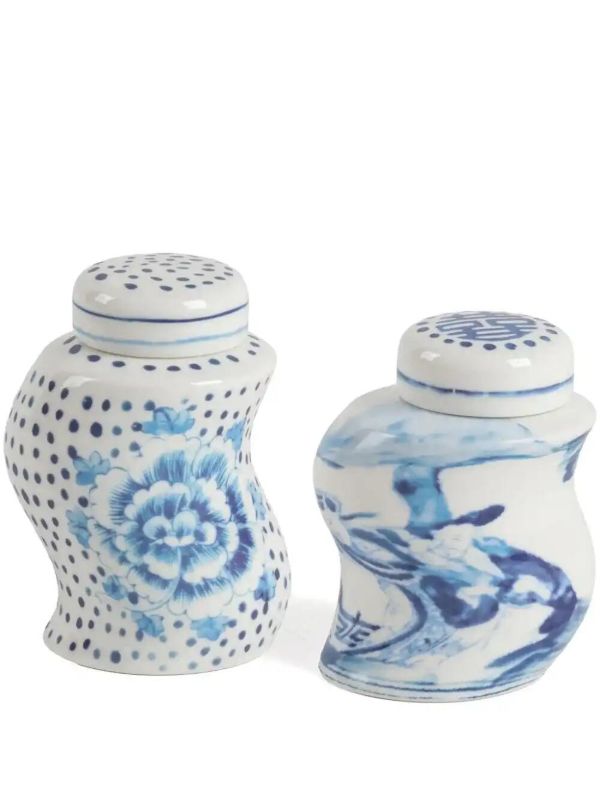 browns Seletti White Classics On Acid Spice Shaker Set | Browns Kitchen Accessories
