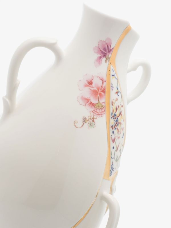 Browns Seletti White Kinstugi Porcelain Vase | Browns Vases